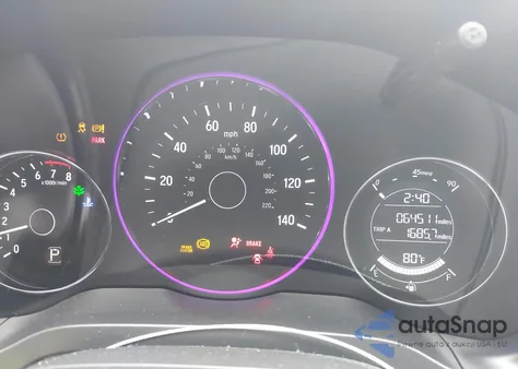 2019 Honda Hr-V Lx z USA, uszkodzony, nr VIN 3CZRU6H38KG716585